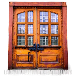 Industrial Style Front Door Png 46 PNG image