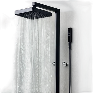 Industrial Style Shower PNG Anm