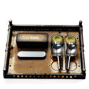 Industrial Style Tray PNG Dgw