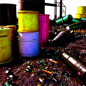 Industrial Toxic Waste Png 06212024 PNG image