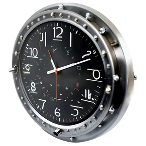 Industrial Wall Clock Png 44 PNG image