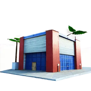 Industrial Warehouse PNG 06252024