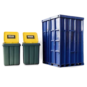 Industrial Waste Containers Png Rsw PNG image