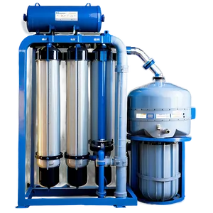 Industrial Water Filtration System Png 06262024 PNG image