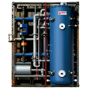 Industrial Water Heating Solutions Png Fjb4 PNG image