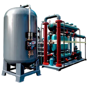 Industrial Water Treatment Png Skr18 PNG image