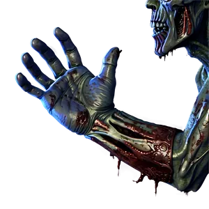 Infected Zombie Hand Png 06122024 PNG image