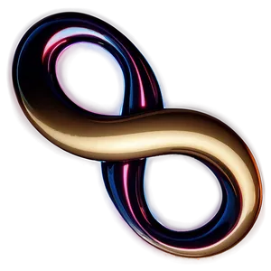 Infinity Sign With Modern Elegance PNG 06282024 PNG