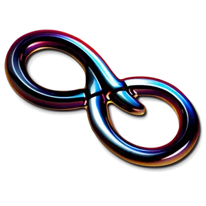 Infinity Symbol With Deluxe Finish PNG Edv