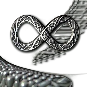 Infinity Symbol With Exquisite Detail PNG Fvc13