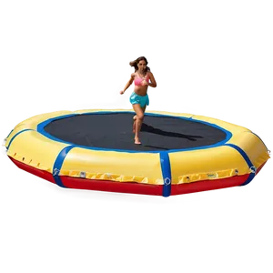 Inflatable Water Trampoline Png Cau PNG image
