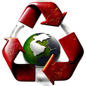 Infographic Style Recycle Icon Png 05252024 PNG image