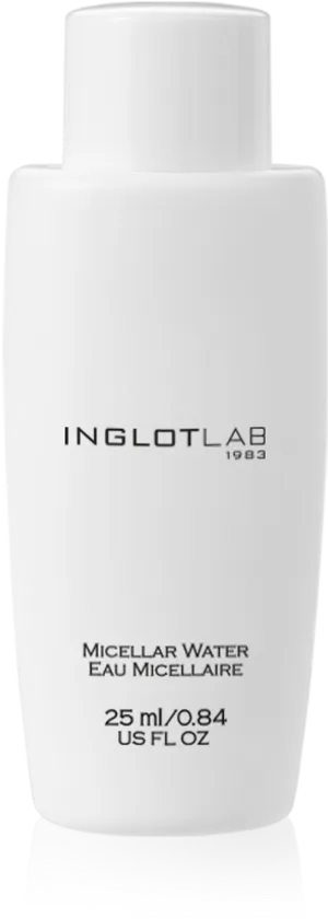 Inglot Lab_ Micellar_ Water_ Bottle PNG image