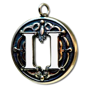 Initial Letter Pendant Png Tda PNG image