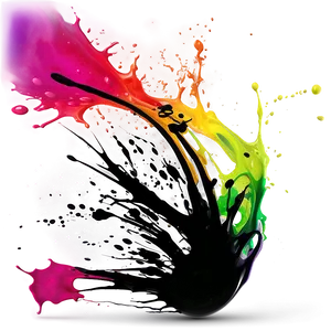 Ink Paint Splash PNG 55