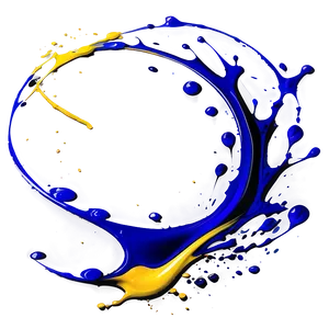 Ink Paint Splash PNG Ejn54