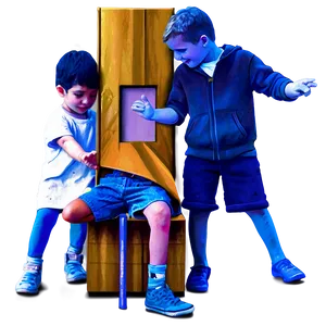 Innocent Kids Playing PNG Lpm