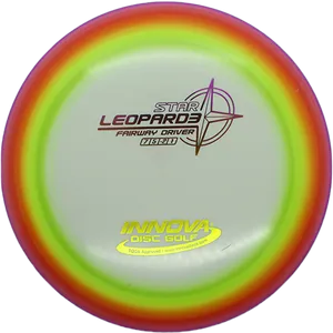 Innova Leopard3 Disc Golf Driver PNG image