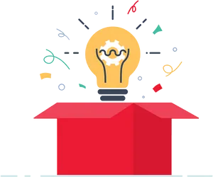 Innovation Concept Lightbulb Idea PNG