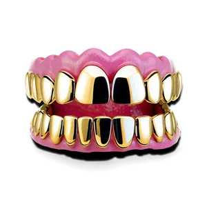 Innovative Gold Grillz Designs Png 86 PNG image