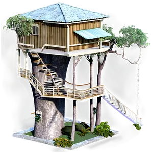 Innovative Tree House PNG Xri95 PNG