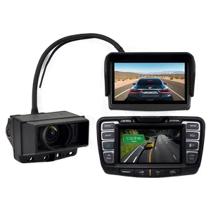 Inside Car Backup Camera Display Png 06252024 PNG image