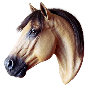 Inspiring Horse Head Masterpiece PNG 06122024