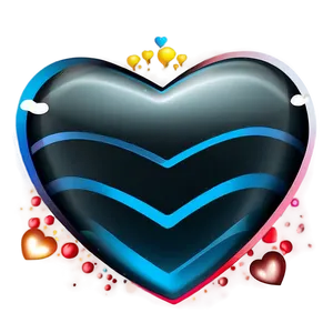 Instagram Heart Graphic Png 06212024 PNG image