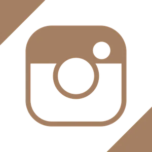 Instagram Logo Brown Background