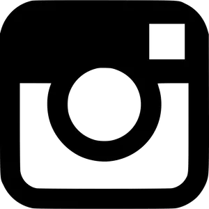 Instagram Logo White Outline PNG image
