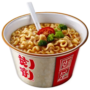 Instant Cup Noodles PNG Ywg