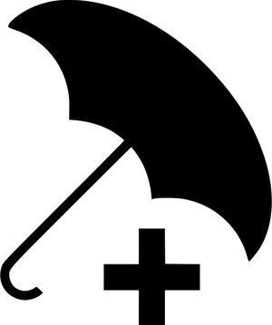 Insurance Protection Umbrella Concept PNG