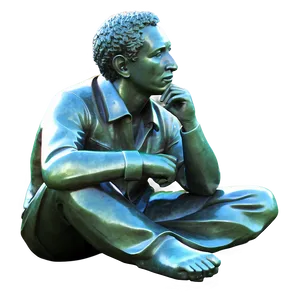 Intellectual Thinker Statue PNG 06262024 PNG