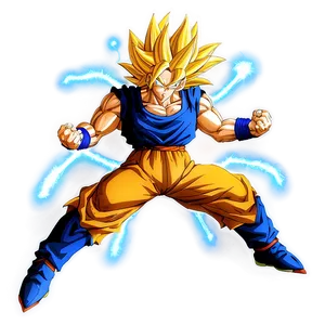 Intense Battle Ssj3 Goku Png Fer95 PNG image