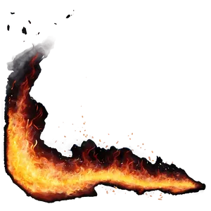 Intense Fire Border PNG 06212024 PNG