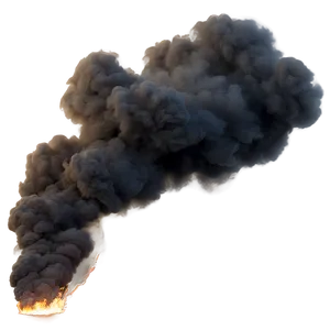 Intense Fire Smoke Png Ylc PNG image