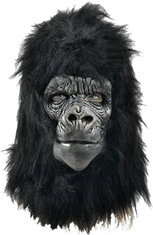 Intense Gorilla Face Sketch PNG image
