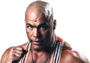 Intense_ Wrestler_ Portrait PNG