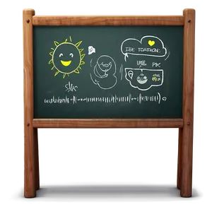 Interactive Chalkboard PNG 14 PNG