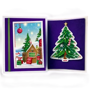 Interactive Christmas Card Png 06122024 PNG image