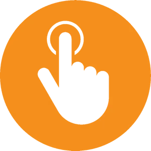 Interactive Click Icon PNG image