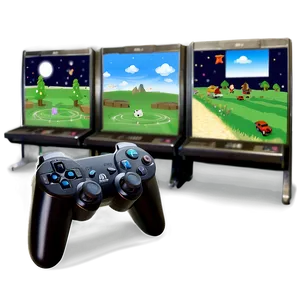 Interactive Game Console PNG 06282024