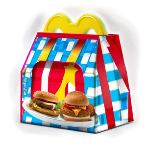 Interactive Happy Meal Box Concept PNG Vdy PNG