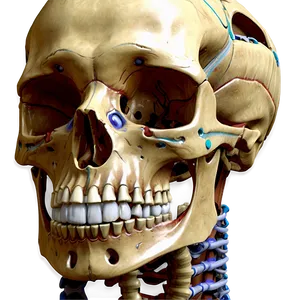Interactive Skeletal System Diagram PNG 06132024 PNG