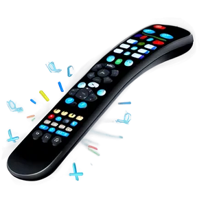 Interactive Tv Remote Drawing Png 06122024 PNG image