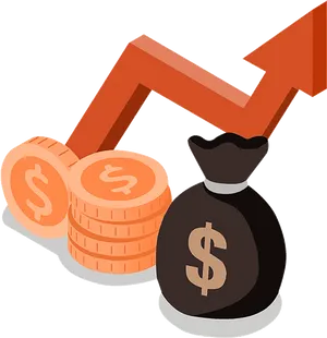 Interest Rates Increasing Illustration PNG image