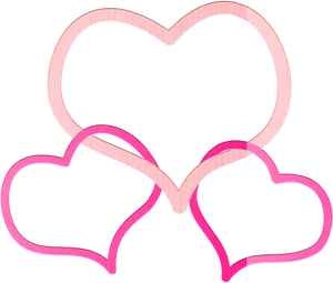 Interlinked Hearts Border