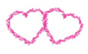 Interlocking Hearts Design
