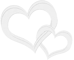 Interlocking Hearts Graphic