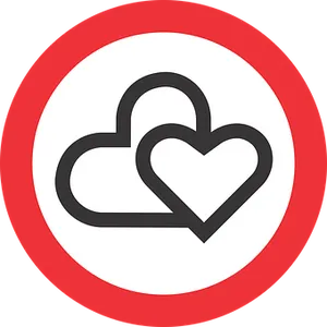 Interlocking Hearts Icon